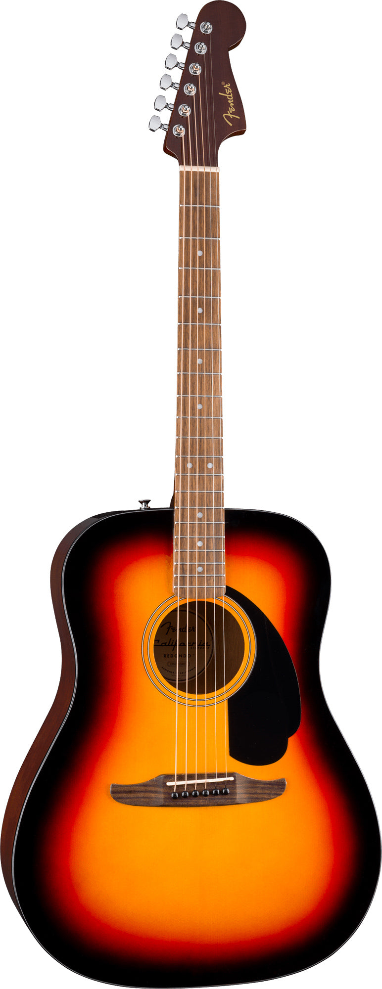 Fender California Standard Redondo Acoustic Guitar - 3-Color Sunburst w/ Gig Bag