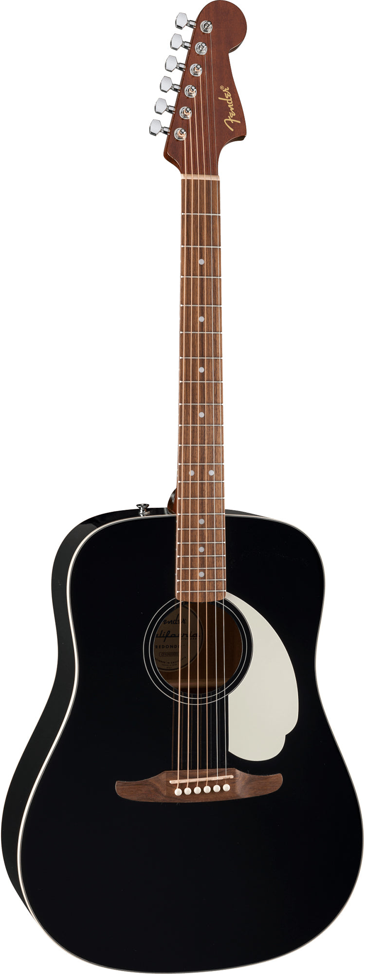 Fender California Standard Redondo Acoustic Guitar - Black