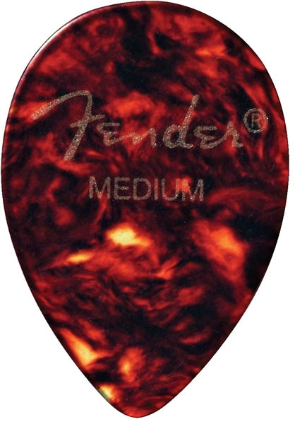 Fender 7358 Jazz Guitar Picks, Tortoise Shell, Medium