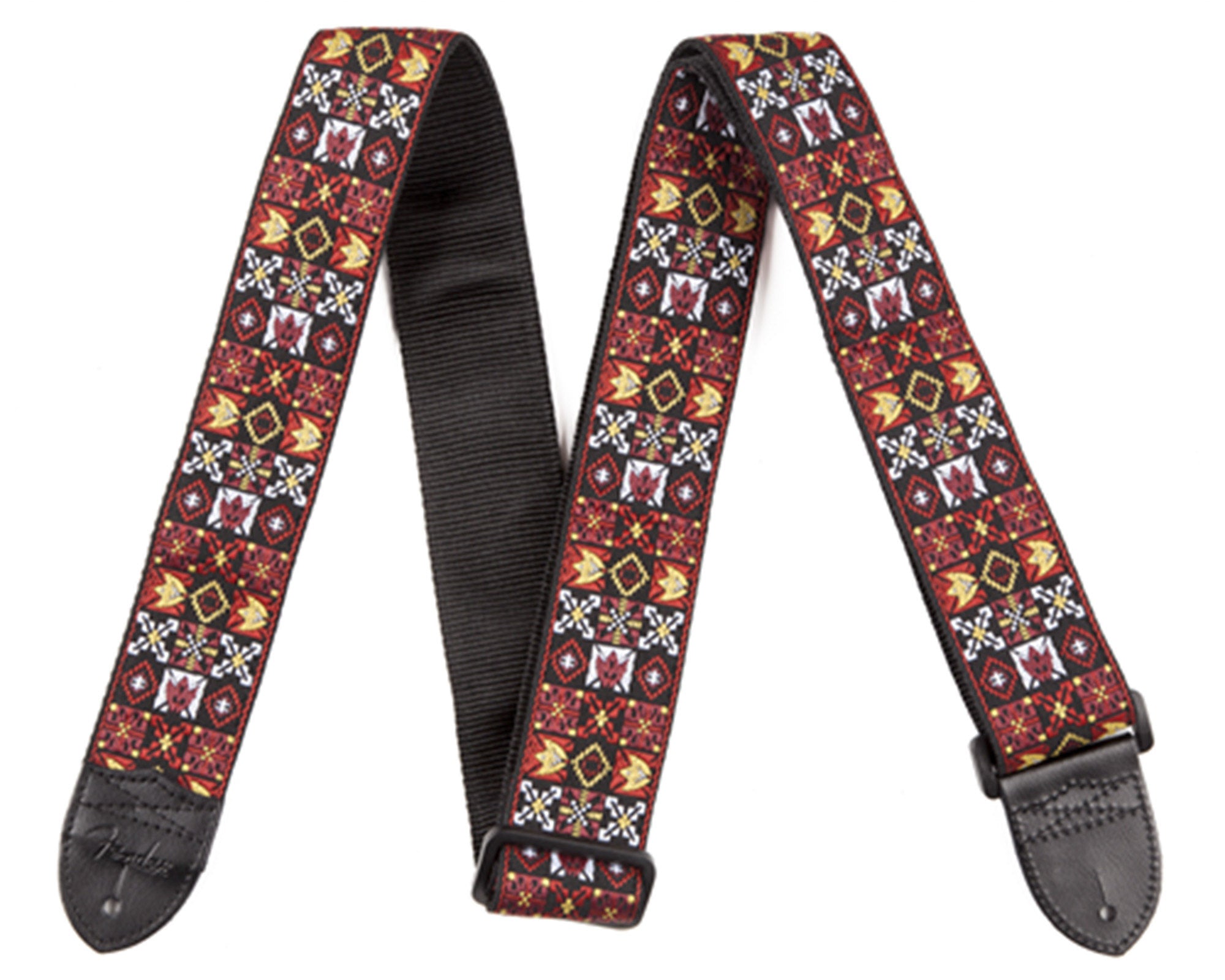 Fender 2-Inch Guitar Strap - Festival Hootenany Red