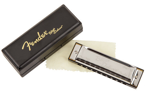 Fender Blues Deluxe Harmonica - Key of C w/ Carrying Case