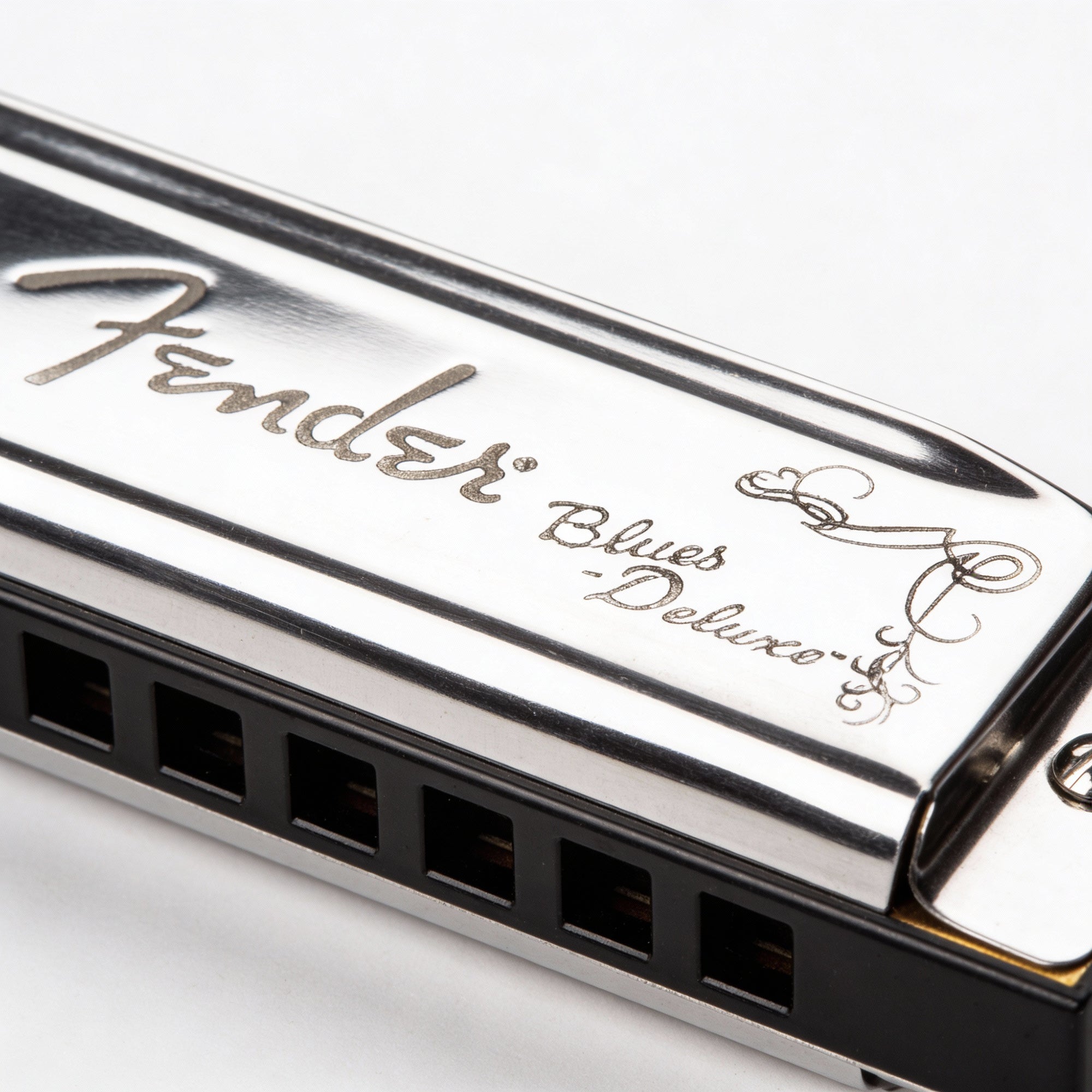 Fender Blues Deluxe Harmonica - Key of F w/ Austin Bazaar Instructional Manual
