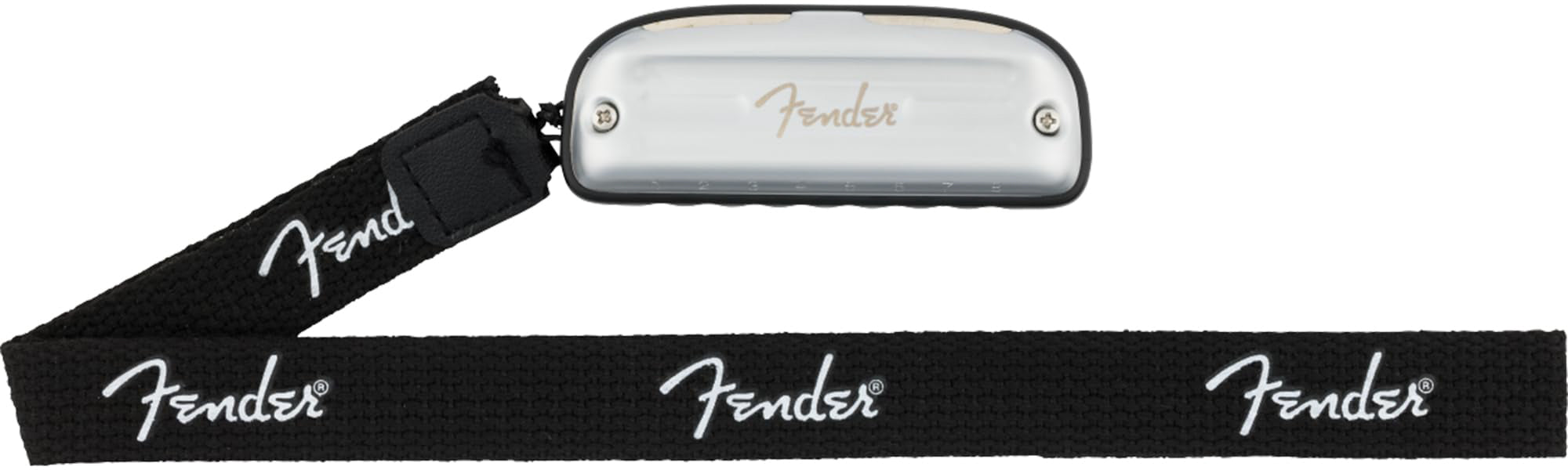 Fender Blues Junior Diatonic 8-Hole Harmonica - Key of A w/ Austin Bazaar Instructional Manual