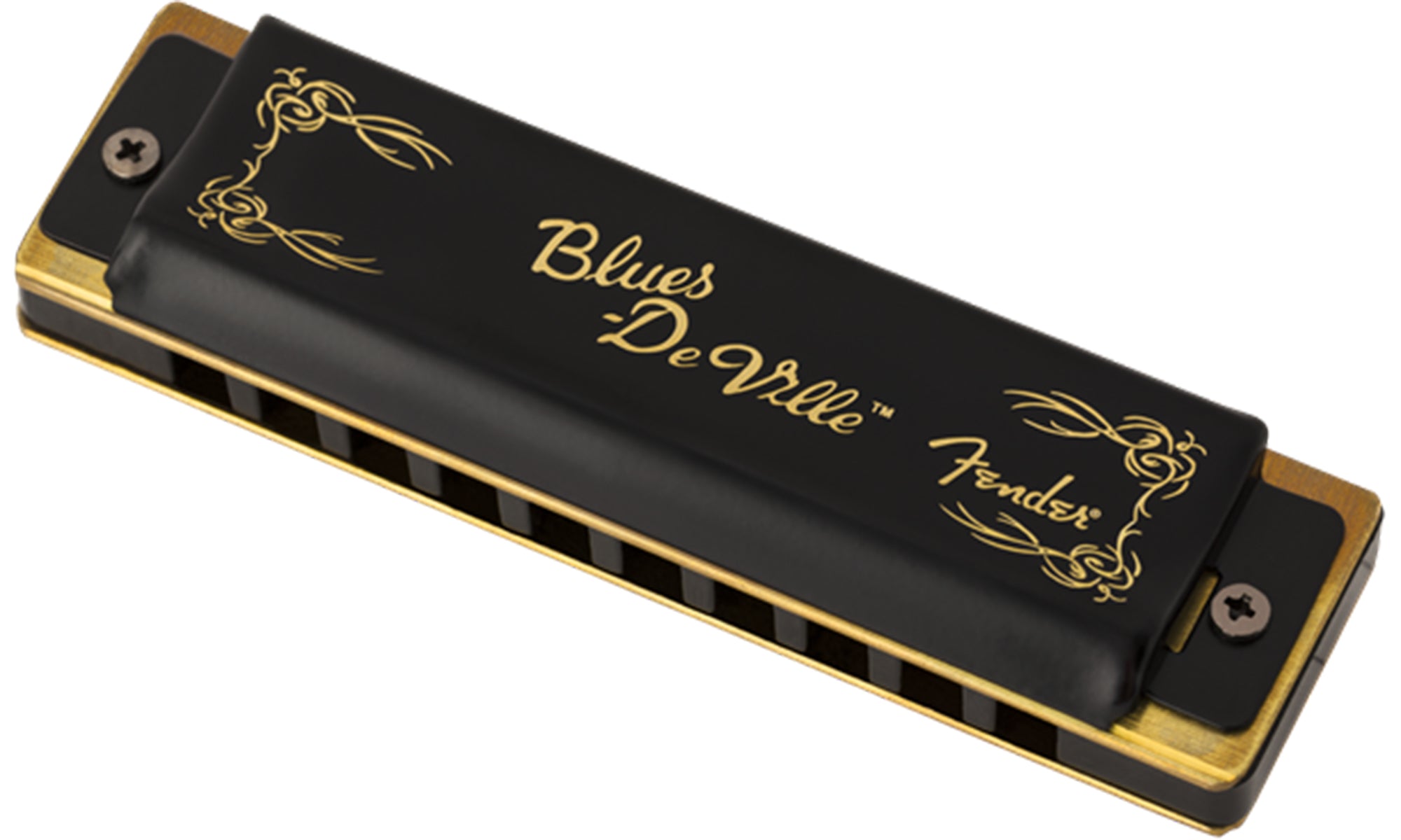Fender Blues DeVille Harmonica - Key of C w/ Carrying Case