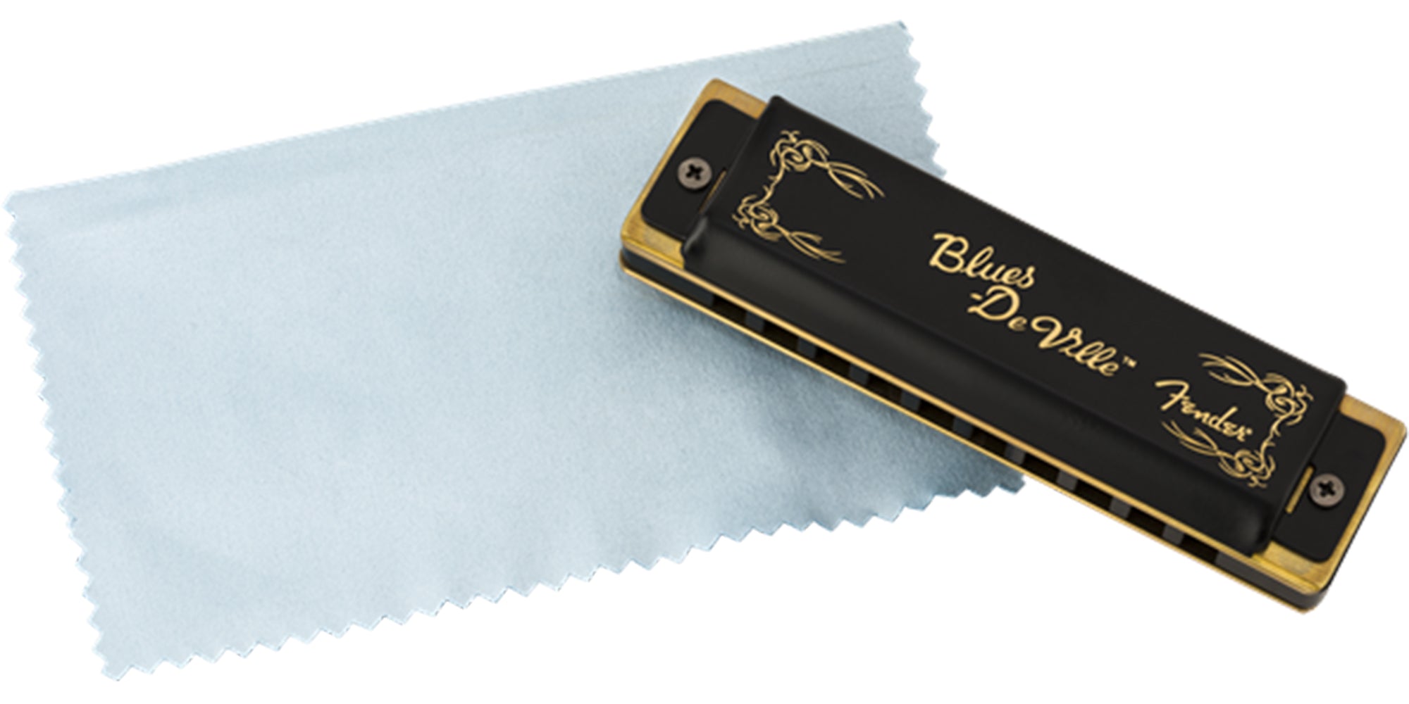 Fender Blues DeVille Harmonica - Key of C w/ Carrying Case