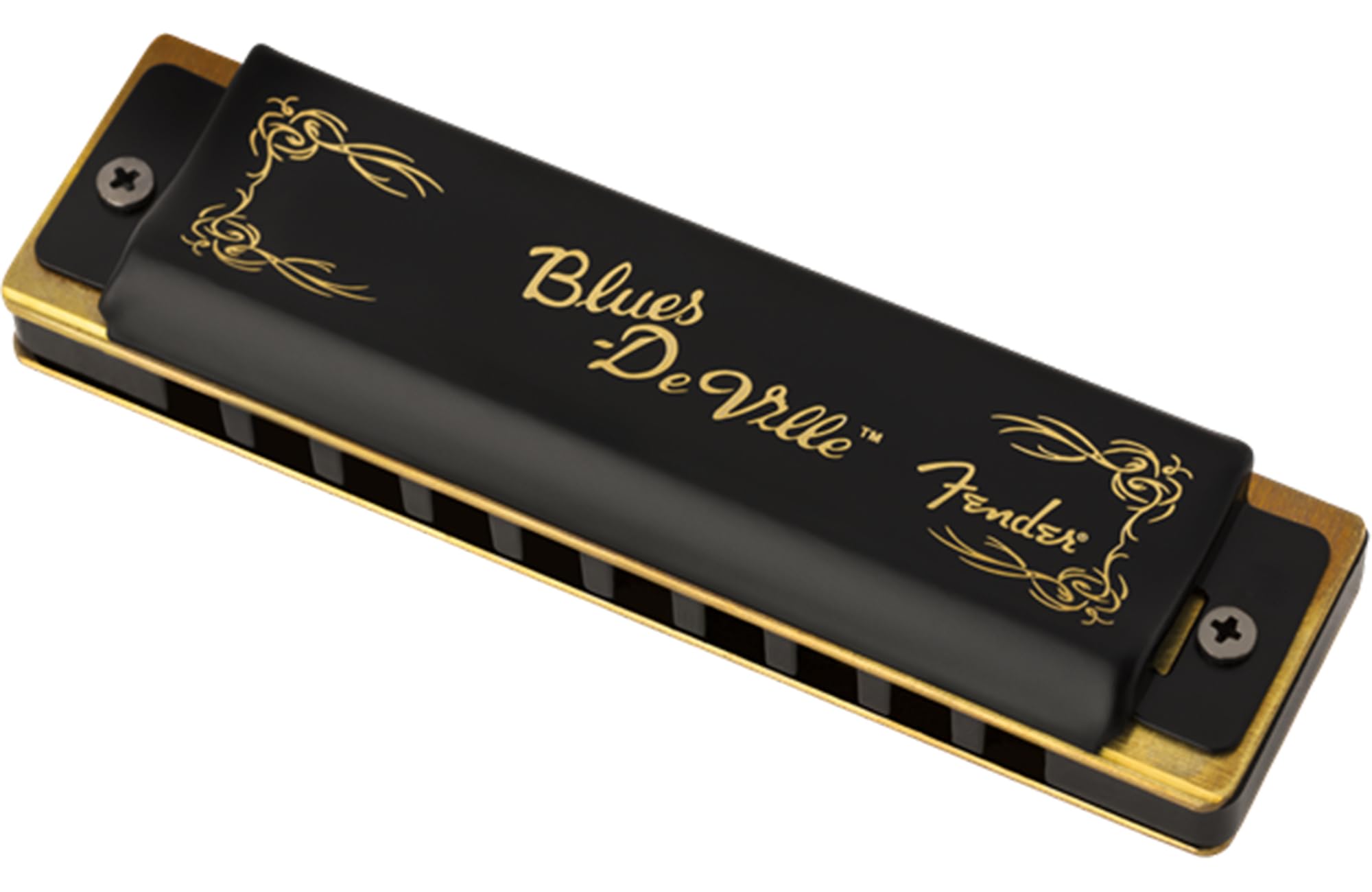 Fender Blues DeVille Harmonica - Key of G w/ Carrying Case