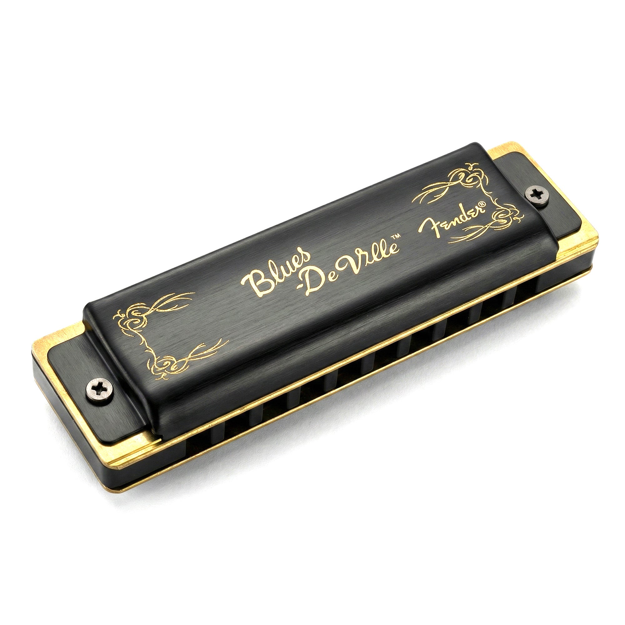 Fender Blues DeVille Harmonica - Key of G w/ Carrying Case
