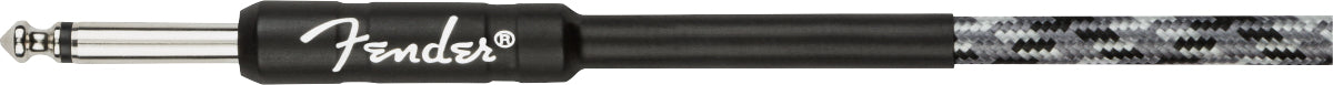 Fender 18.6-Foot Professional Instrument Cable, Straight-Angled, Winter Camo - 2 Pack