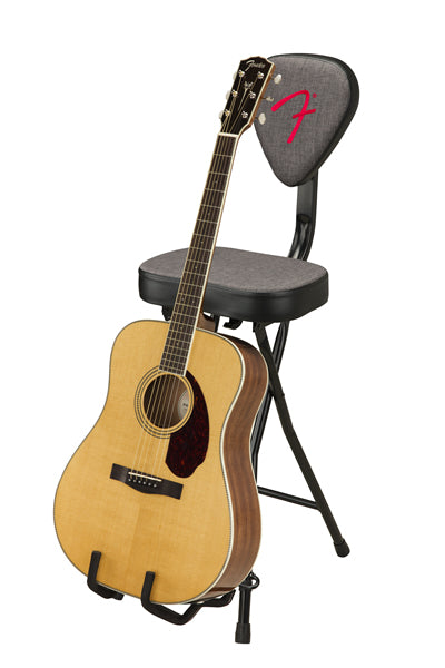 Fender 351 Guitar Seat/Stand w/ Fender FCT-2 Tuner