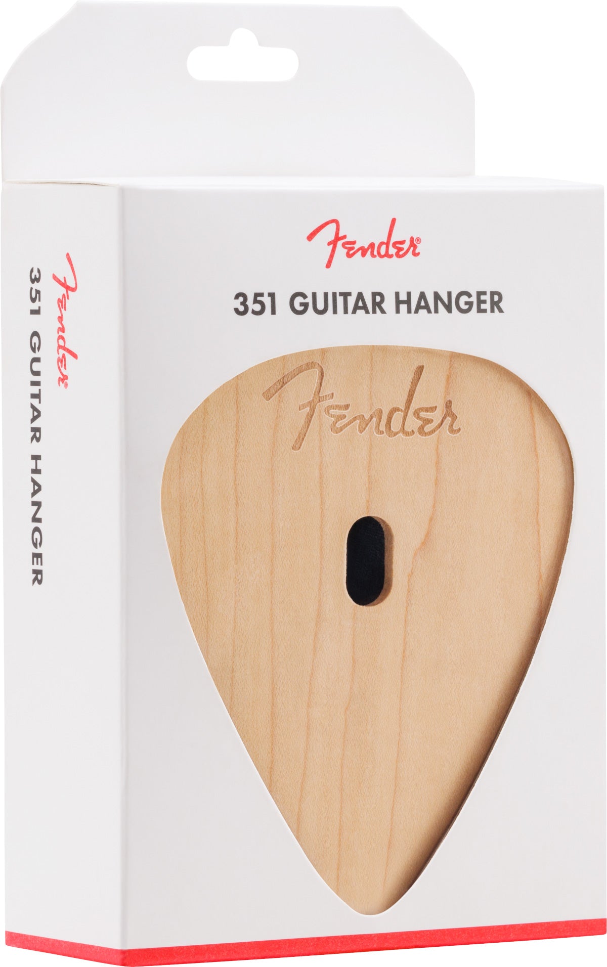 Fender 351 Guitar Wall Hanger - Maple 2 Pack w/ Tuner