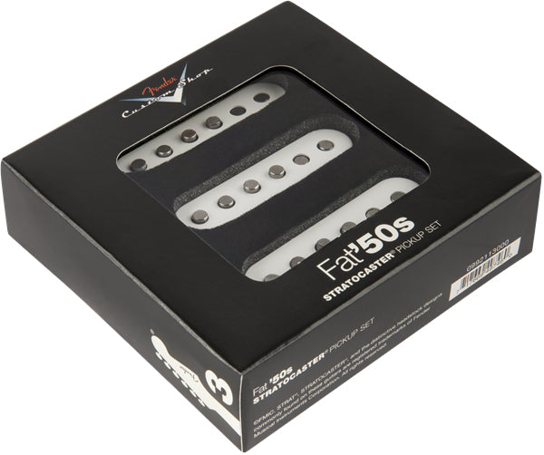 Fender Custom Shop Fat '50s Stratocaster Pickups - White w/ Picks