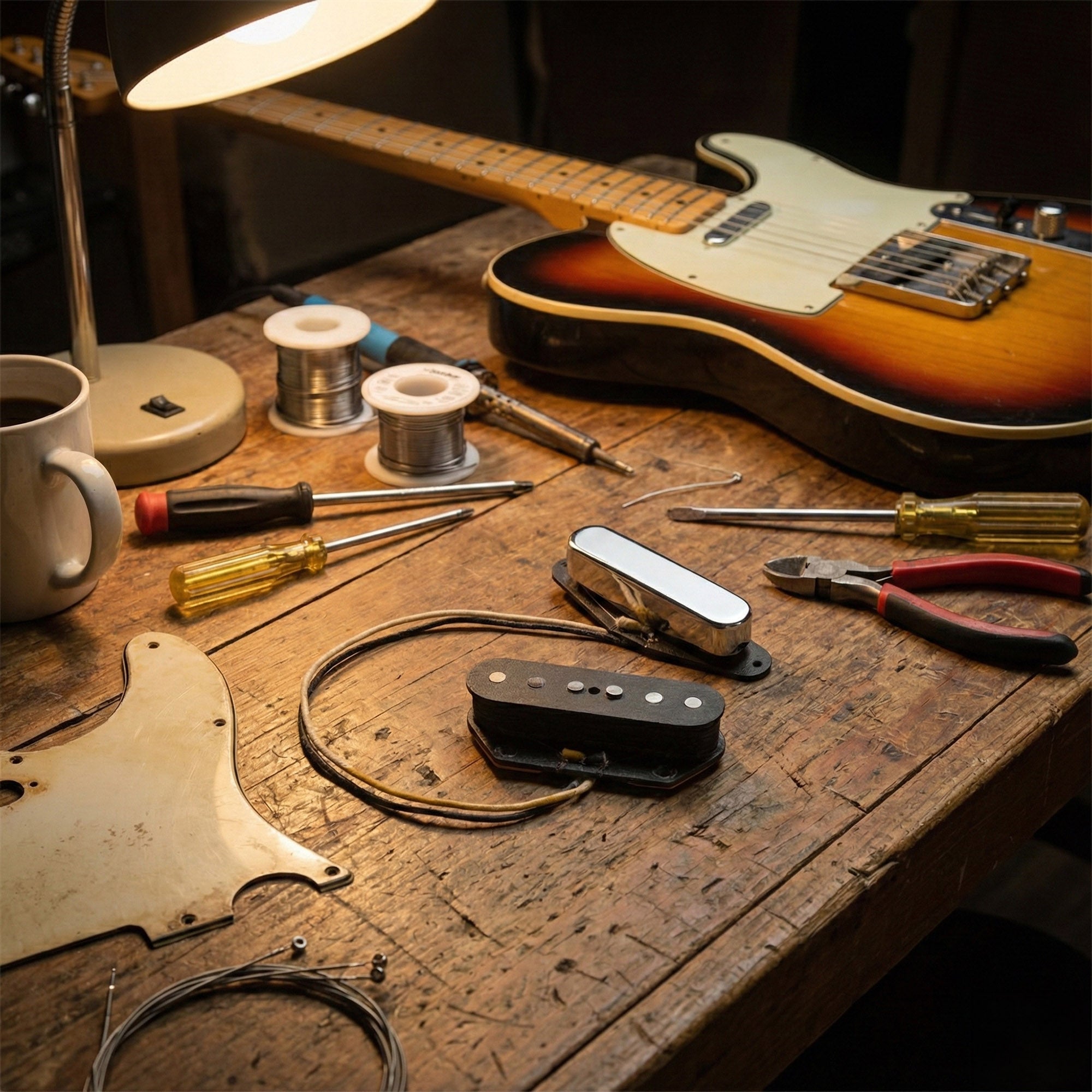 Fender Original Telecaster Pickups w/ Instrument Cable