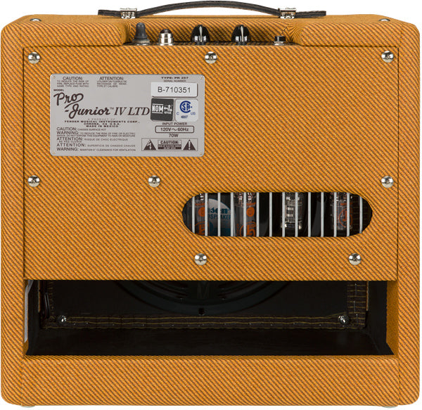Fender Pro Junior IV Guitar Combo Amplifier - Lacquered Tweed w/ Fender Amperstand Guitar Cradle