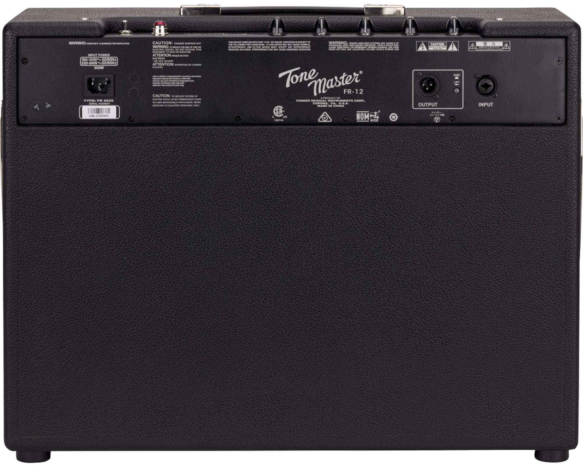 Fender Tone Master FR-12 1,000-Watt 1x12-Inch Powered Guitar Cabinet w/ Instrument Cable