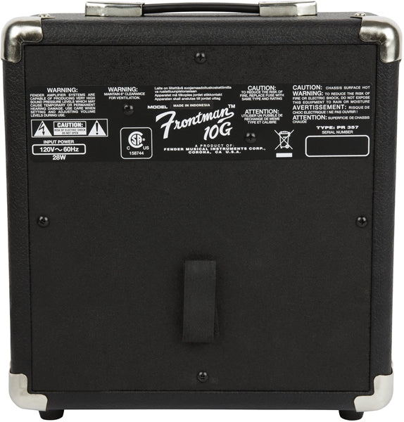 Fender Frontman 10G Guitar Combo Amplifier - Black