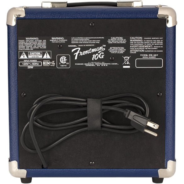 Fender Frontman 10G Guitar Combo Amplifier - Midnight Blue