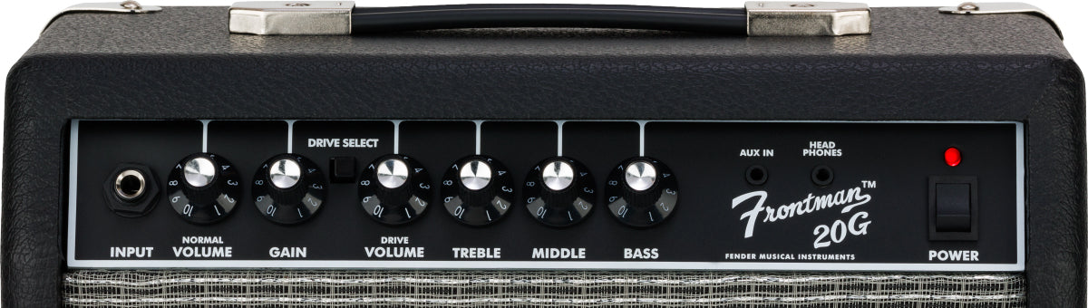 Fender Frontman 20G Guitar Combo Amplifier - Black