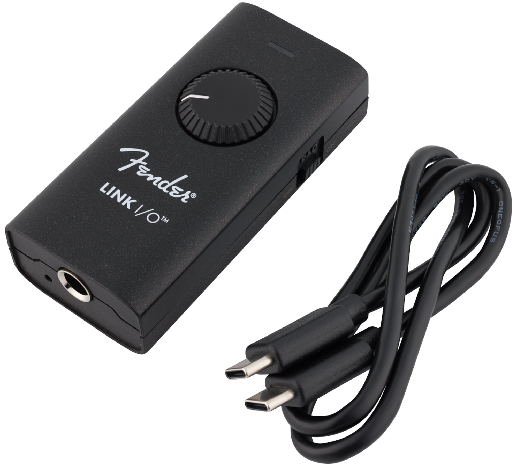 Fender Link I/O Studio Grade Audio Interface w/ Instrument Cable