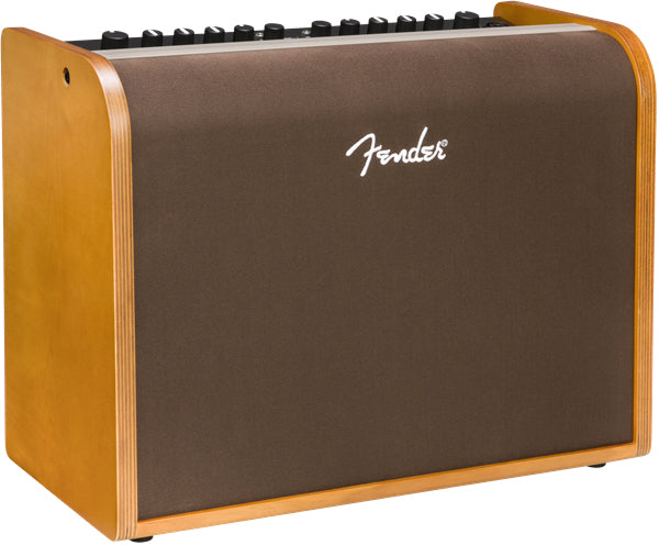 Fender Acoustic 100 Acoustic Guitar Amplifier - Natural Blonde w/ Fender Amperstand Guitar Cradle