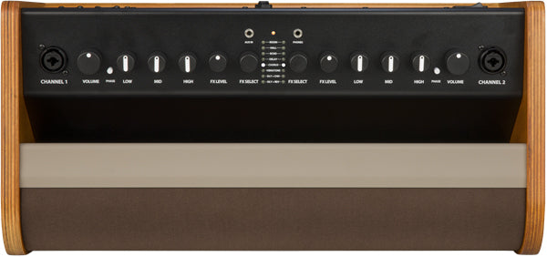 Fender Acoustic 100 Acoustic Guitar Amplifier - Natural Blonde w/ Fender Amperstand Guitar Cradle