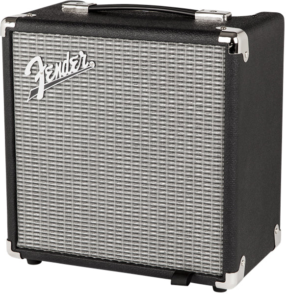 Fender Rumble 15 Bass Guitar Combo Amplifier w/ Instrument Cable