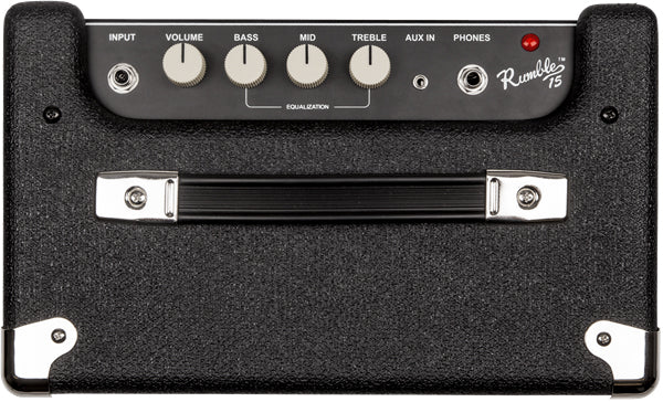 Fender Rumble 15 Bass Guitar Combo Amplifier w/ Instrument Cable