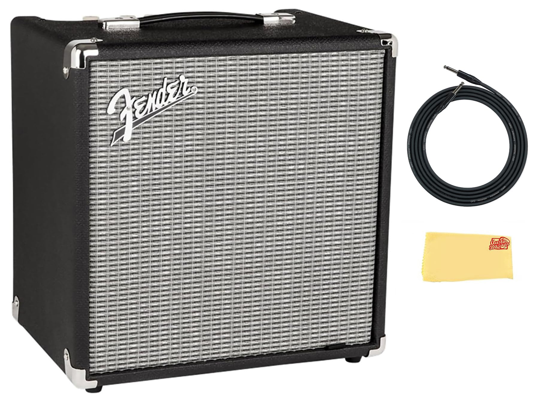 Fender Rumble 25 Bass Amplifier w/ Instrument Cable