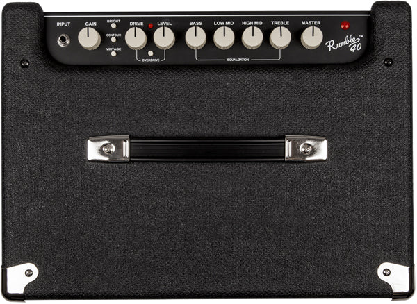 Fender Rumble 40 Bass Combo Amplifier w/ Instrument Cable