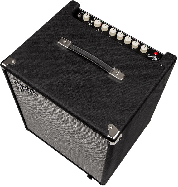 Fender Rumble 100 Bass Combo Amplifier w/ Fender Amperstand Guitar Cradle