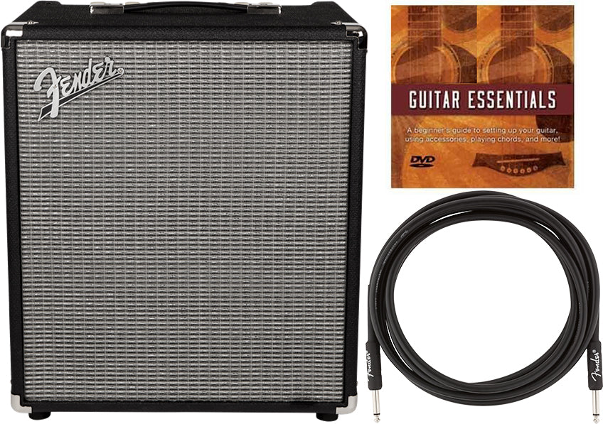 Fender Rumble 100 Bass Combo Amplifier w/ Instrument Cable