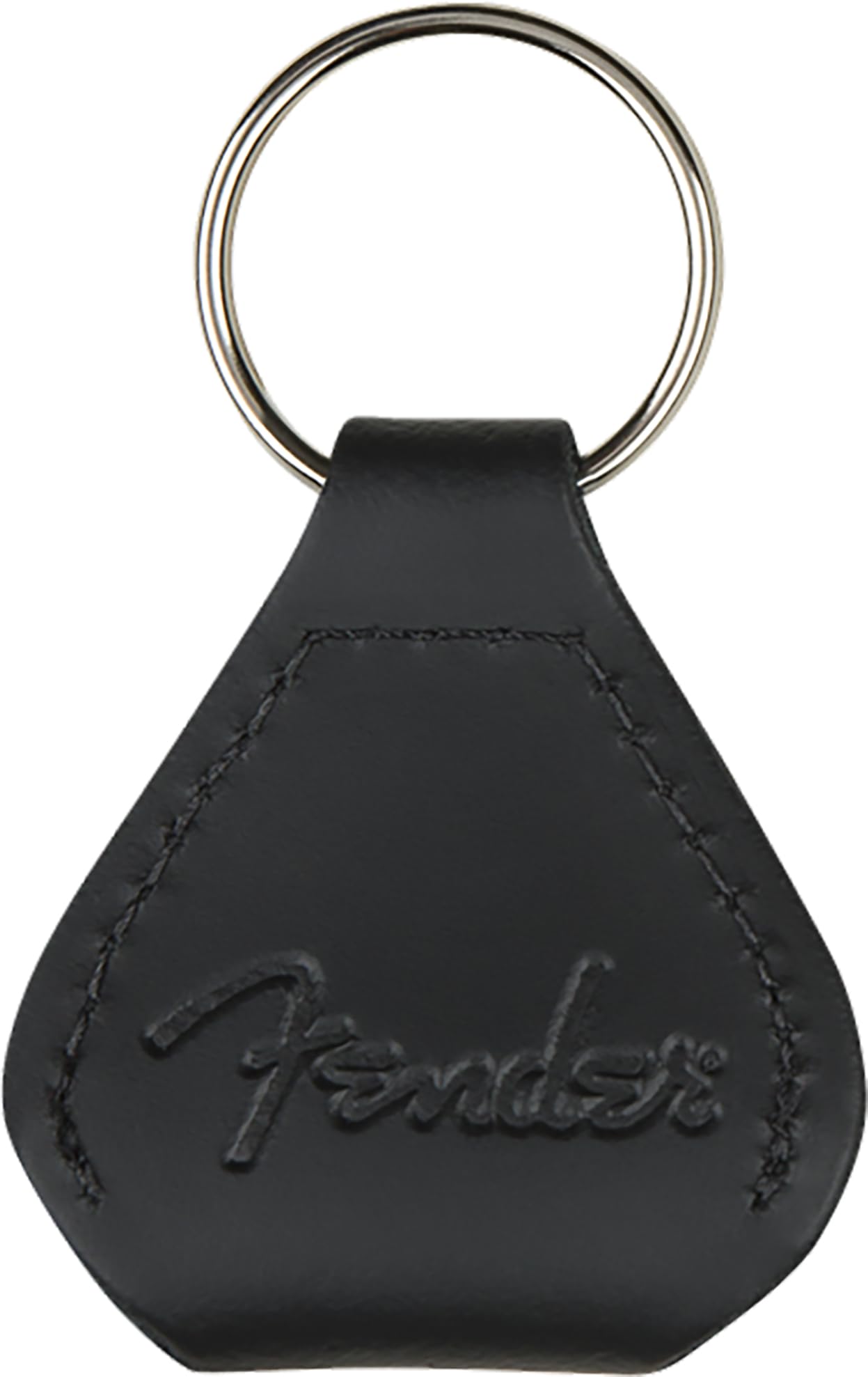 Fender Leather Pick Holder Keychain w/ Picks