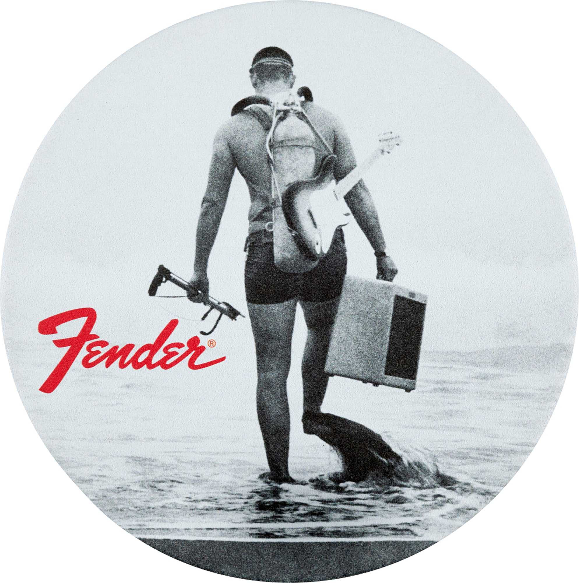 Fender Vintage Ads 4-Pack Coaster Set w/ Picks