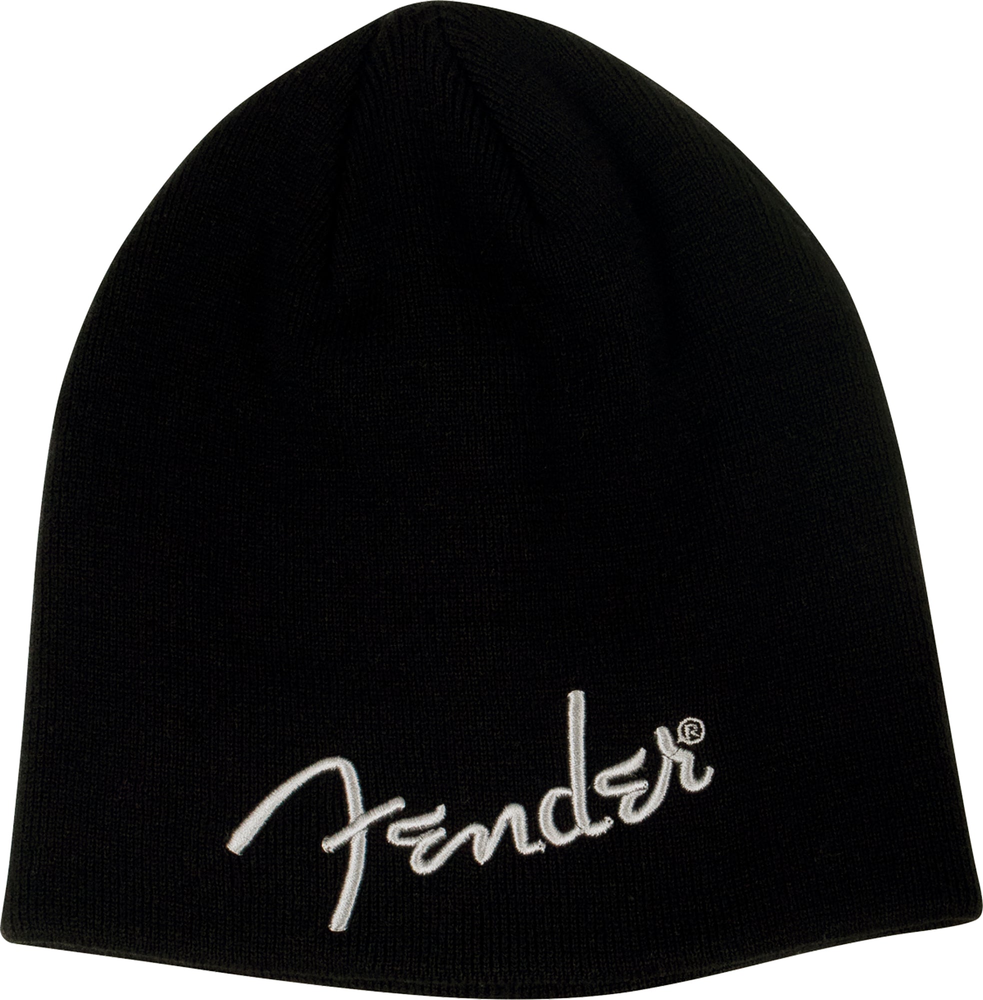 Fender Logo Beanie Cap - Black w/ Picks