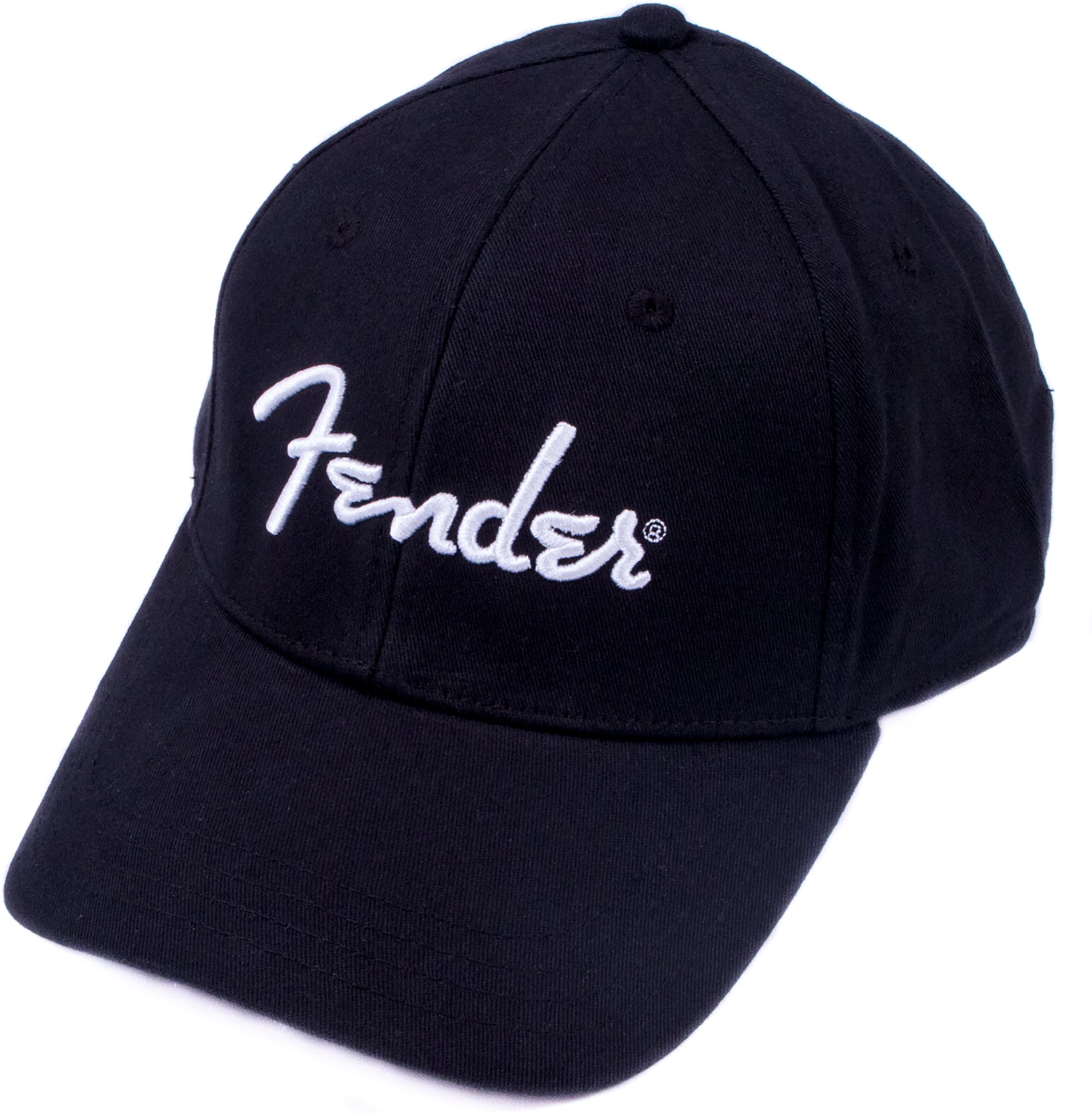 Fender Spaghetti Logo Hat, One Size Fits Most - Black w/ Picks