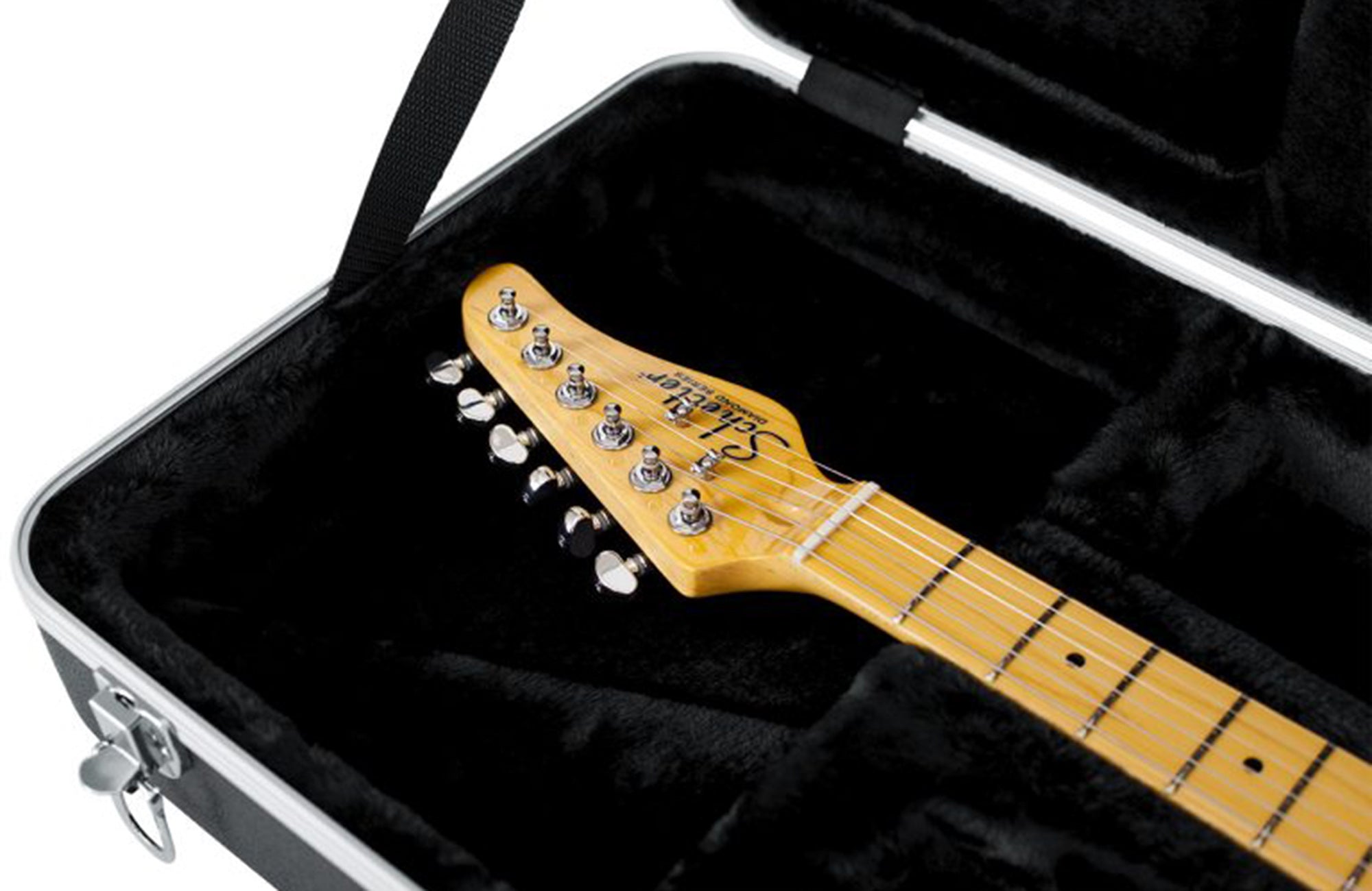 Gator GC-ELECTRIC-A Deluxe Molded Case for Electric Guitars - Black