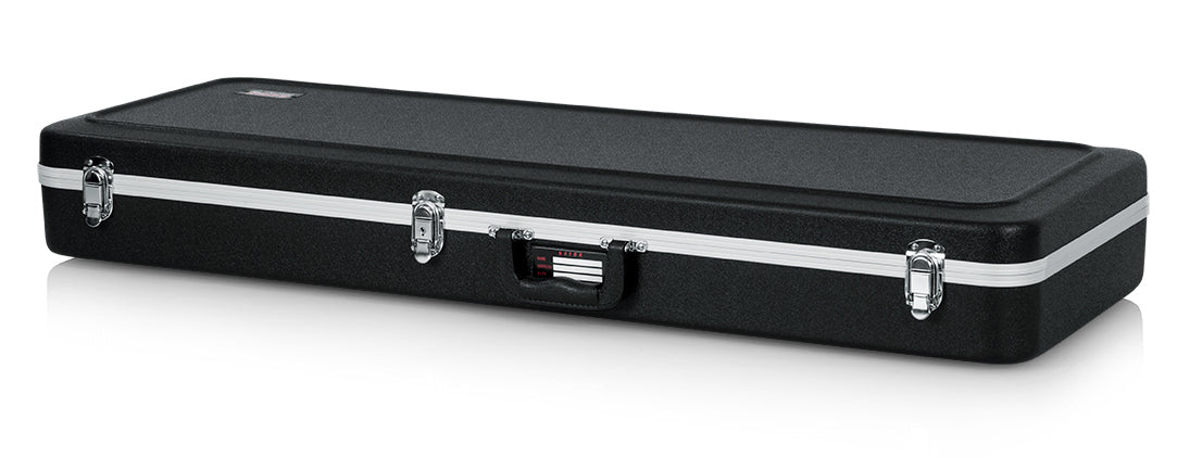 Gator GC-ELECTRIC-A Deluxe Molded Case for Electric Guitars - Black w/ Instrument Cable