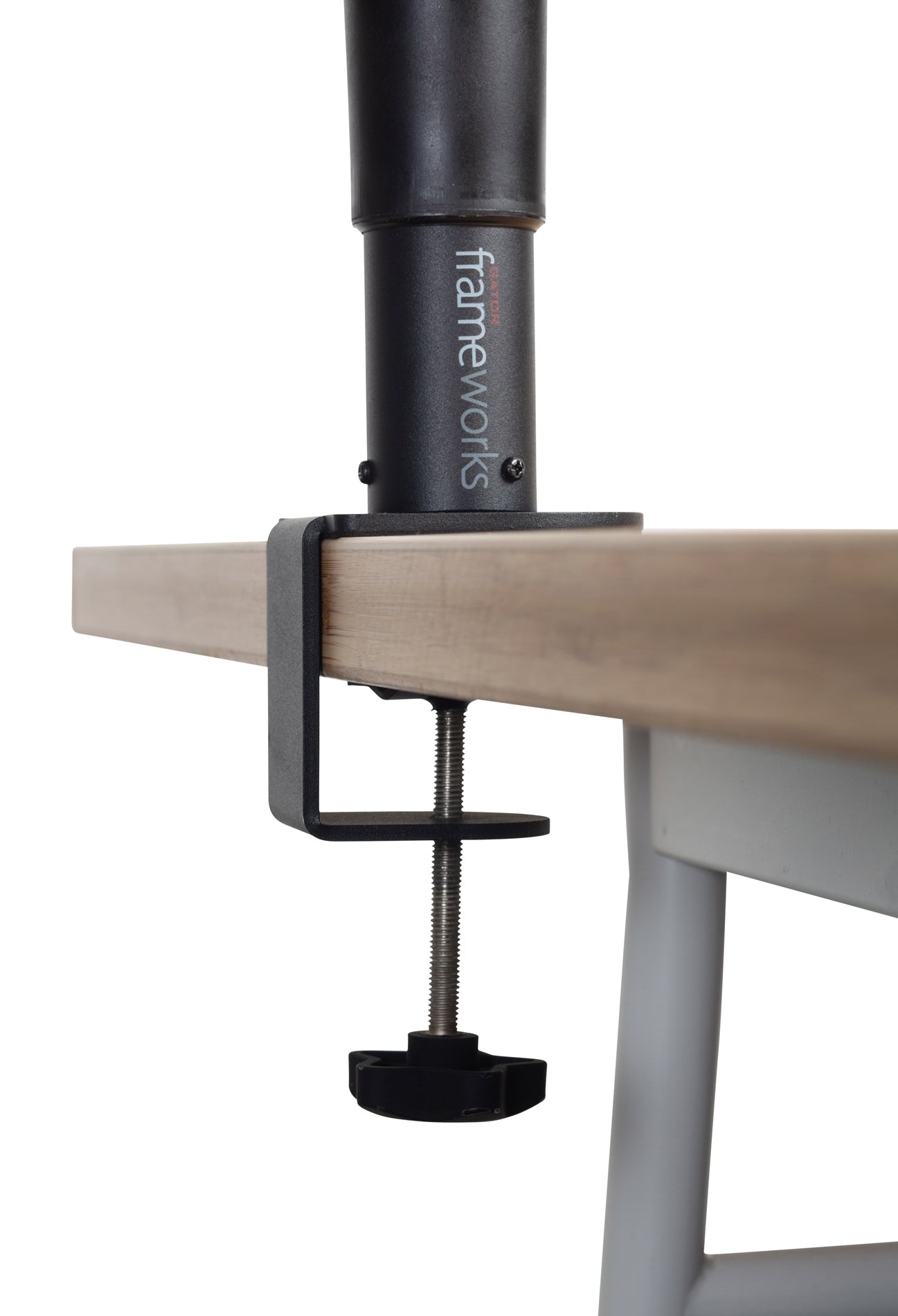 Gator Frameworks Clamp-On Studio Adjustable Height Monitor Stand w/ Instrument Cable