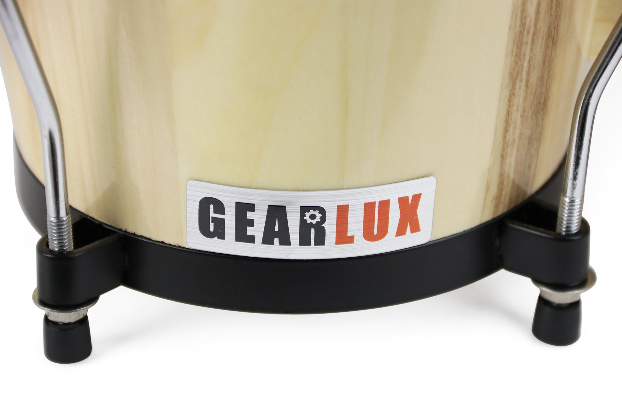 Gearlux Tunable Bongos - Natural