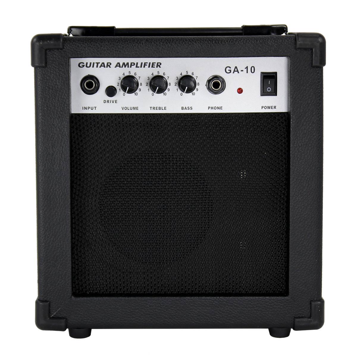 Gearlux GA10 10-Watt Electric Guitar Amplifier - Black