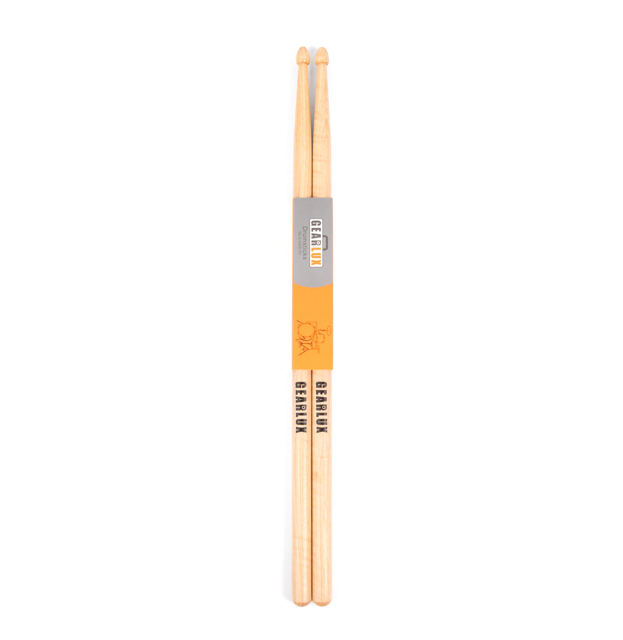 Gearlux American Hickory 5A Drumsticks - 3 Pair