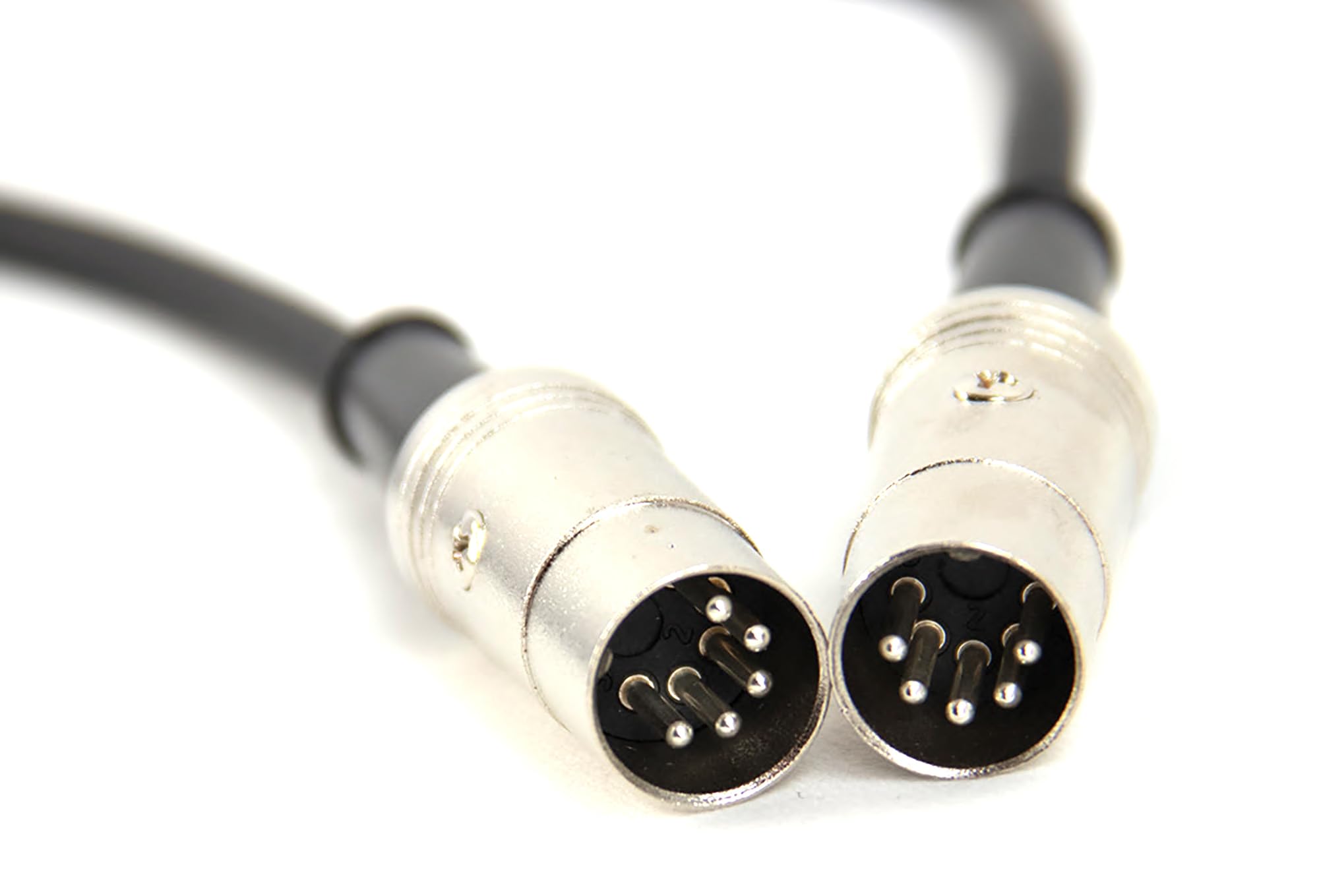 Gearlux 6-Foot 5-Pin MIDI Cable - 3 Pack