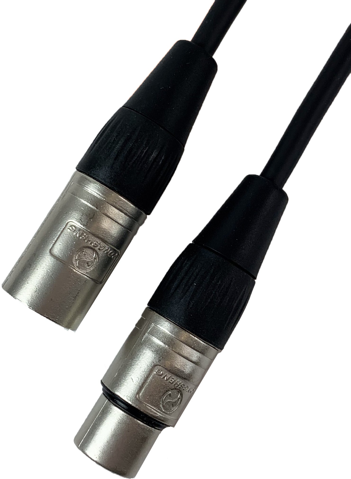 Gearlux 25-Foot XLR Microphone Cable, Fully Balanced, Male to Female, Black