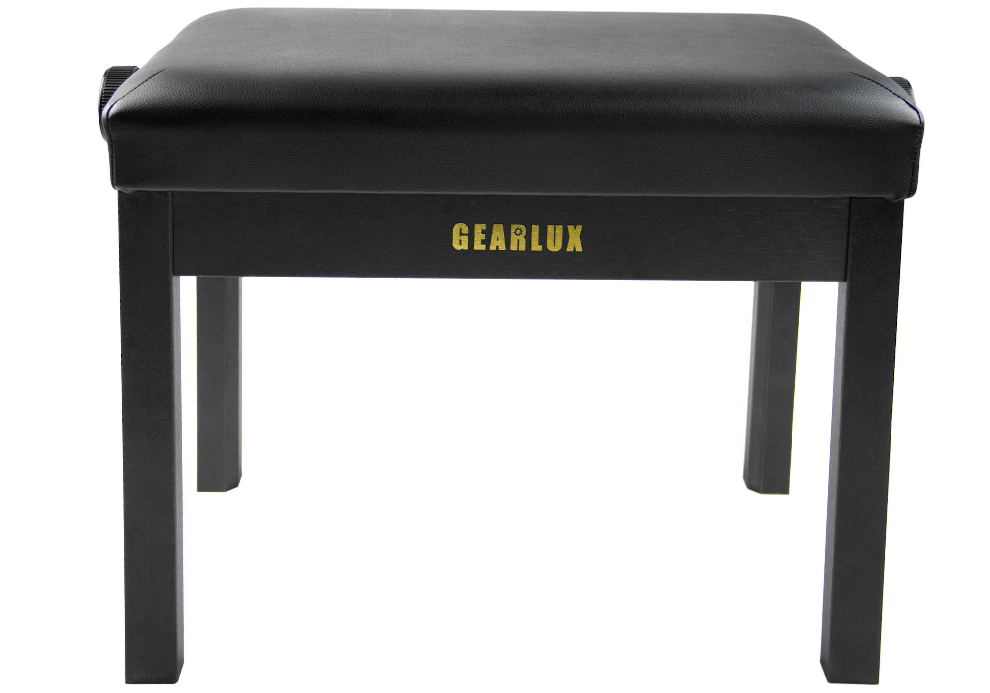Gearlux Adjustable Piano Bench - Black