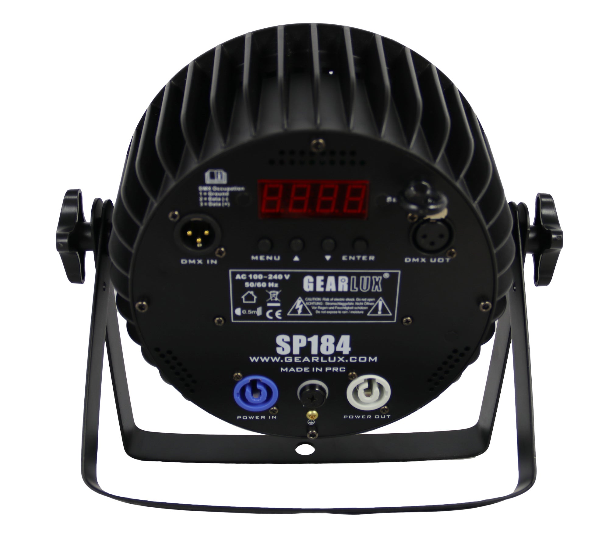 Gearlux SP184 18-LED 10-Watt RGBW Four-in-One LED PAR Stage Light