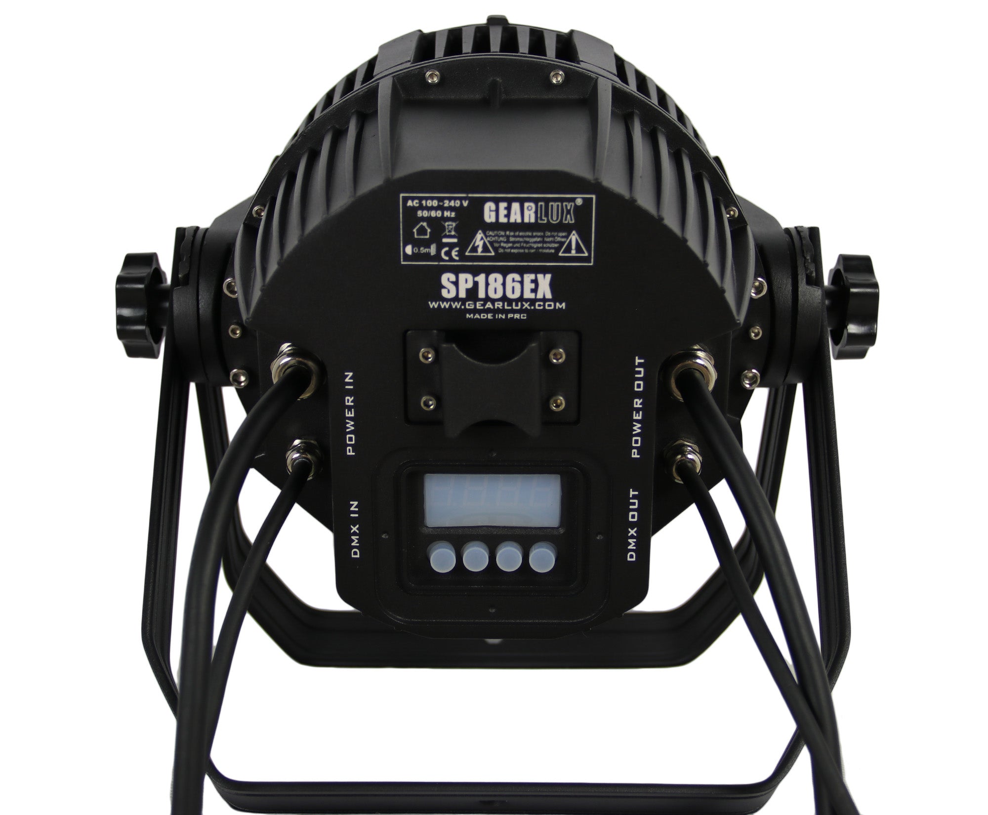 Gearlux SP186EX 18-LED 14-Watt RGBWA+UV Six-in-One LED PAR Stage Light