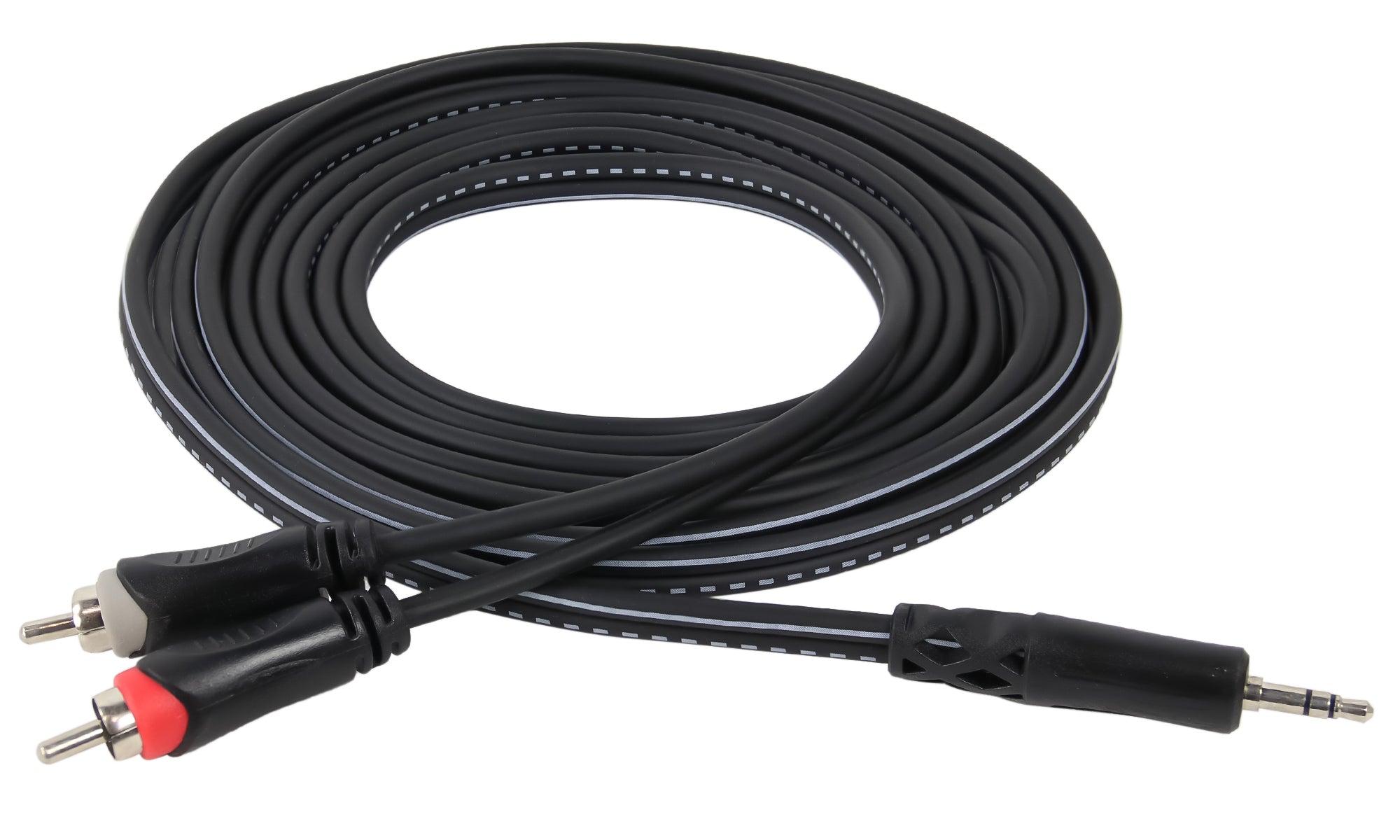 Gearlux TRS to Dual RCA Stereo Breakout Cable - 10 Feet