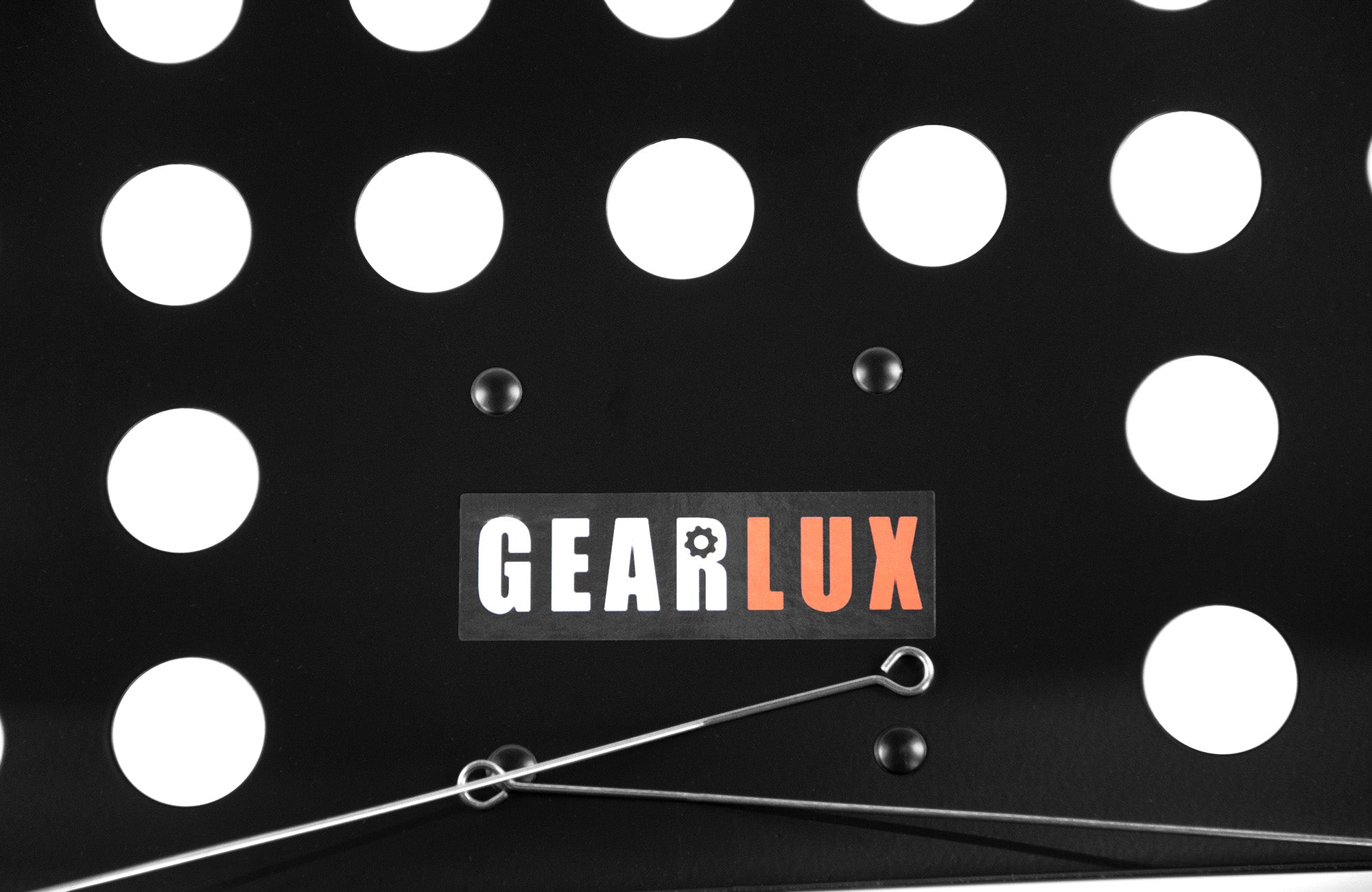 Gearlux Vented Die-Cast Sheet Music Stand with Height Adjustment and Triple-Layer Anti-Rust Coating