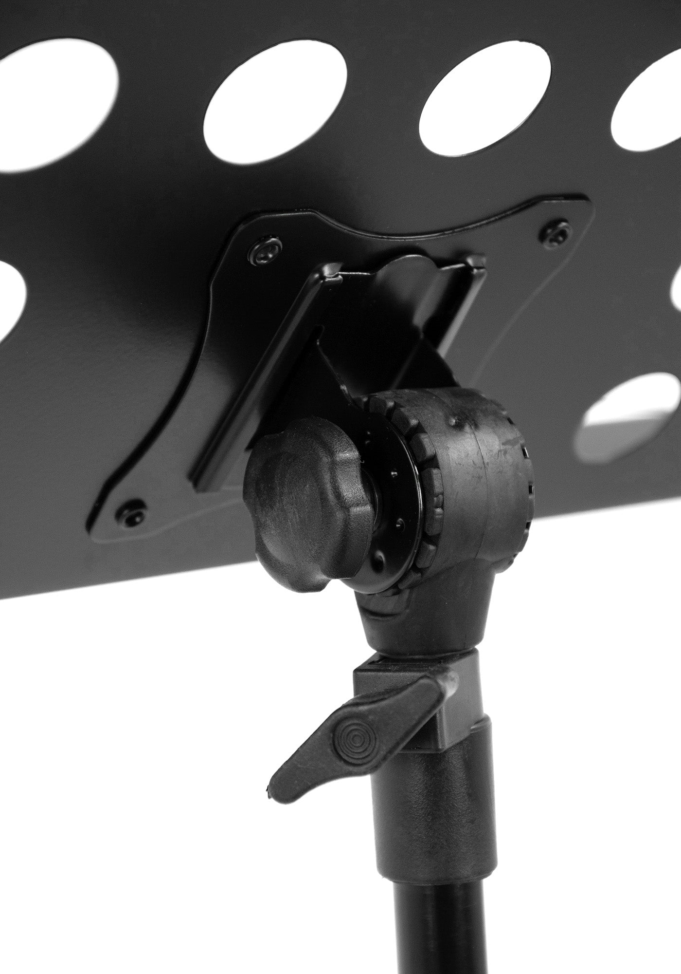 Gearlux Vented Die-Cast Sheet Music Stand with Height Adjustment and Triple-Layer Anti-Rust Coating