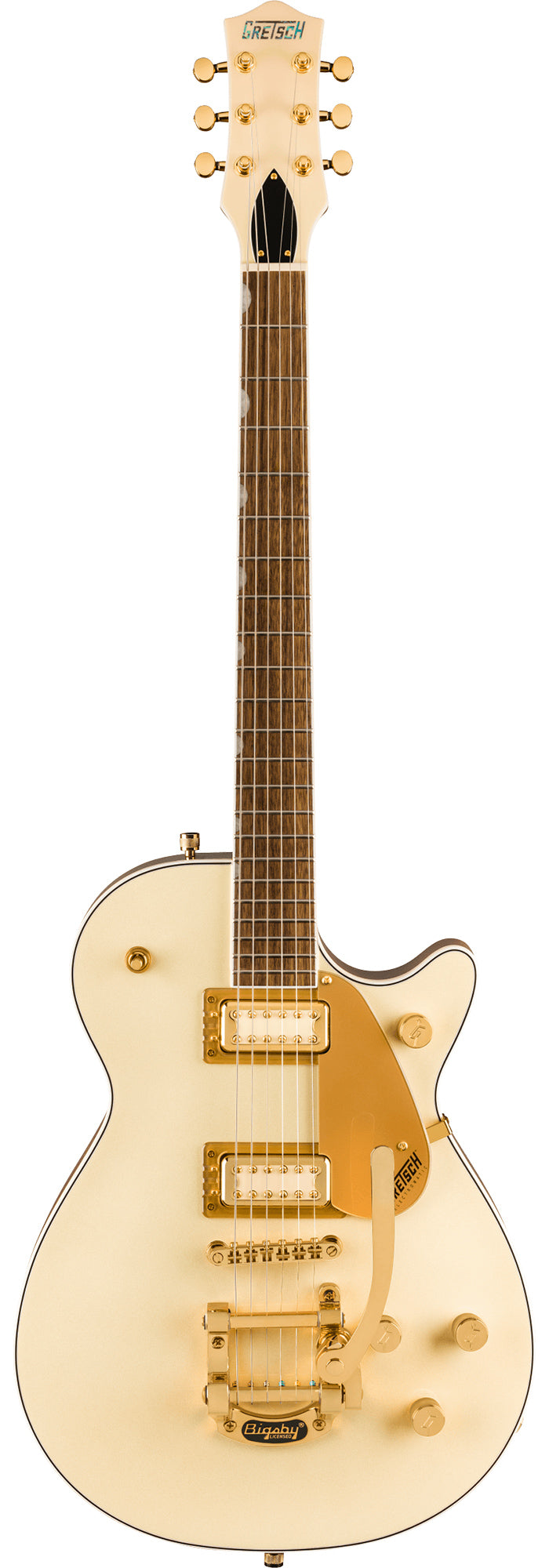 Gretsch Electromatic Pristine LTD Jet Single-Cut Electric Guitar with Bigsby - White Gold