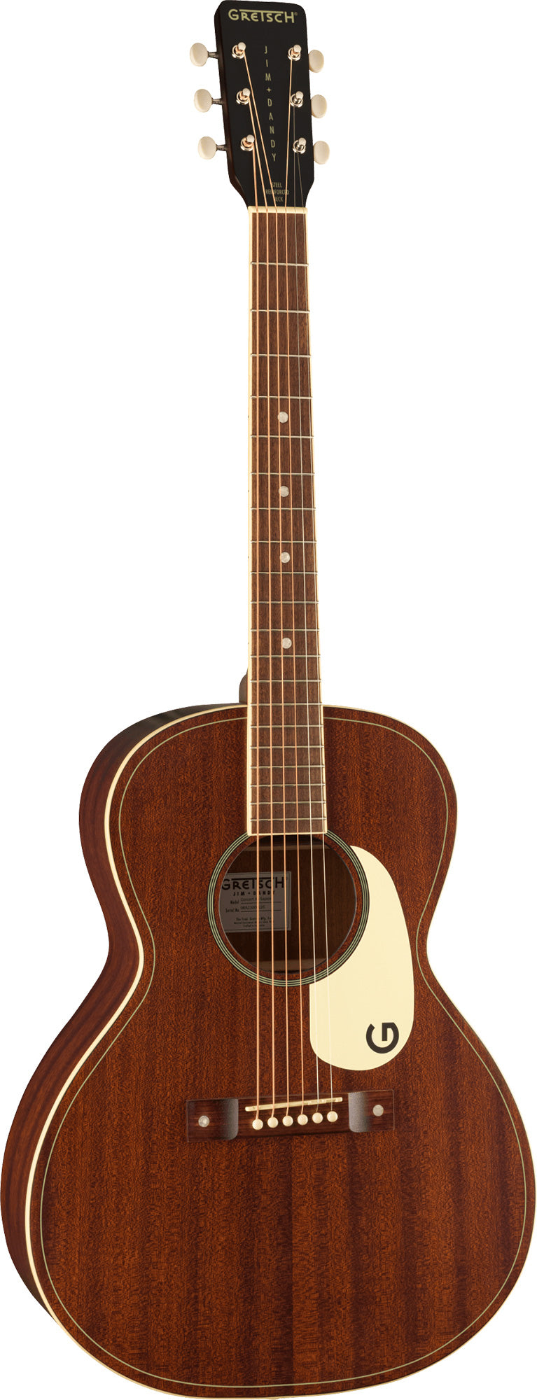 Gretsch Jim Dandy Concert Acoustic Guitar - Frontier Stain w/ Strap